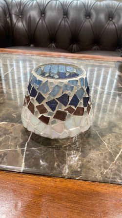 Mosaic Breeze candle Shade