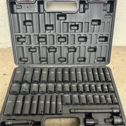 3/8" Drive Impact Socket Set,