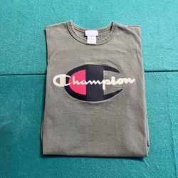 Mens Olive Green Champion Shirt. Size Large $20