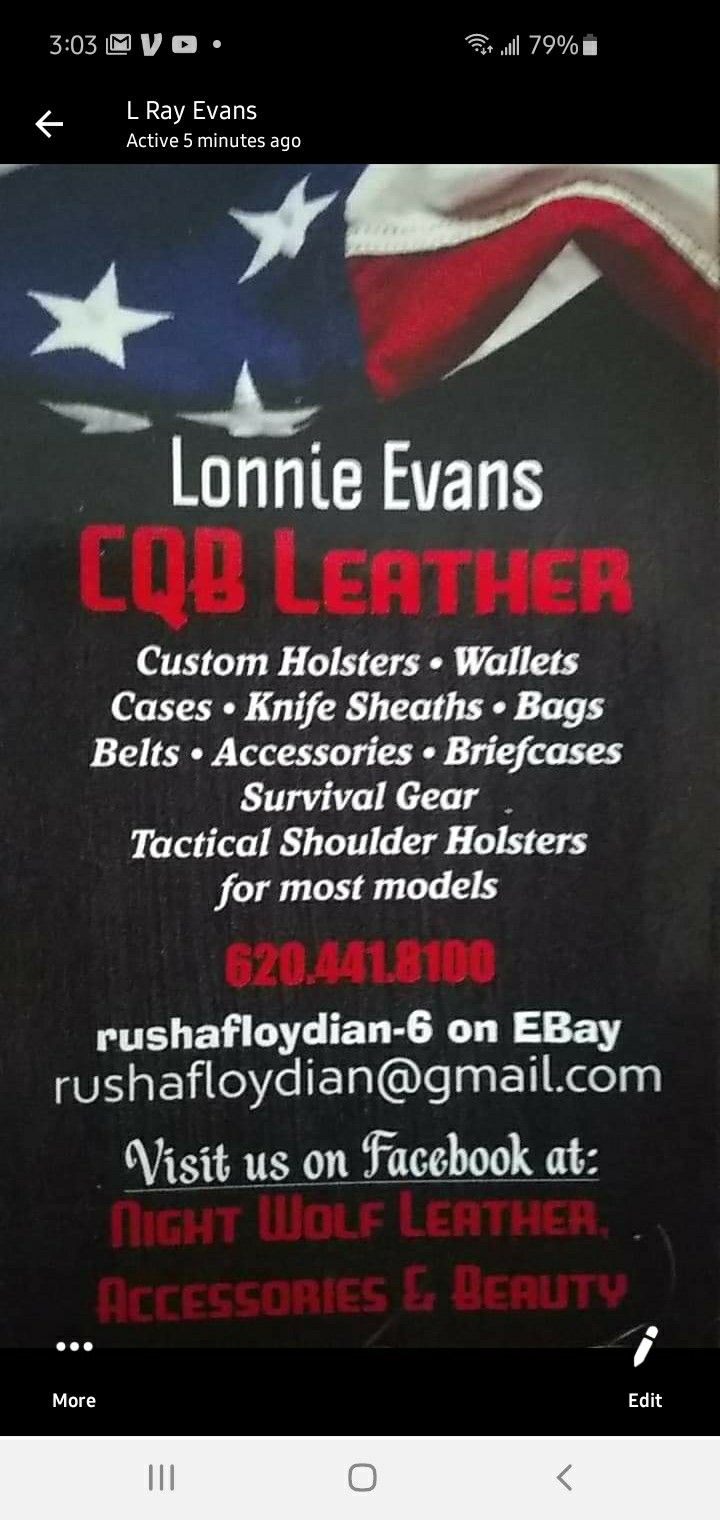 Leather holsters