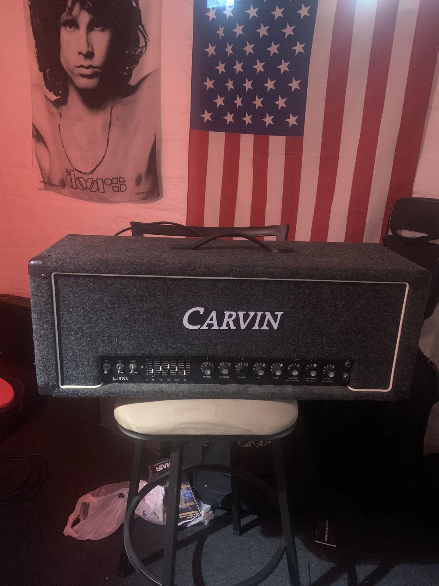 Vintage Carvin X100B Tube Amp