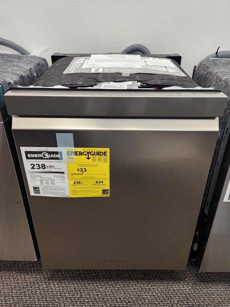 SIGNATURE 24 in. Top Control SMART Built in Dishwasher in
Textured Steel with Stainless Steel Tub, 3rd Rack & TrueSteam