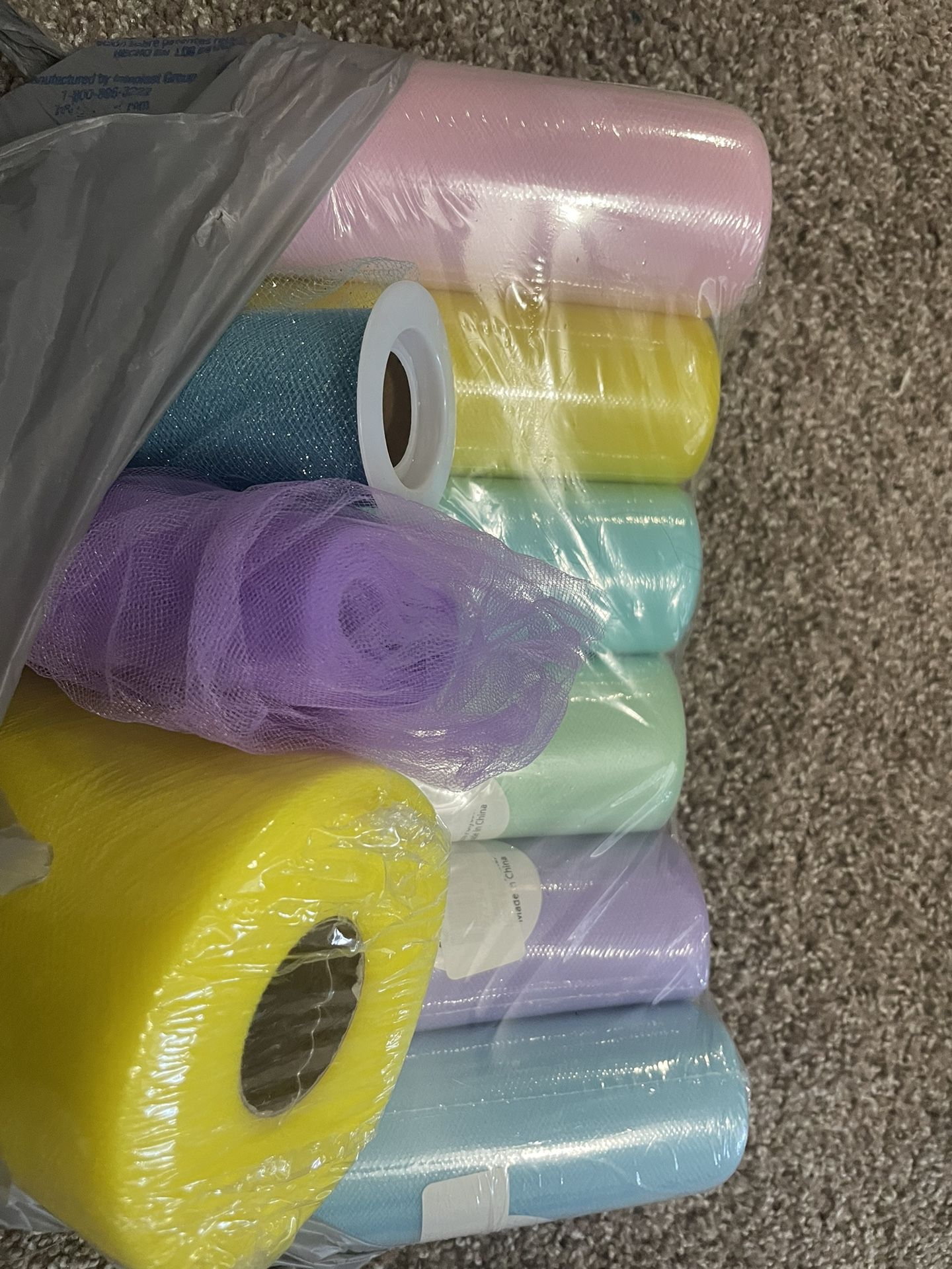 Tulle rolls