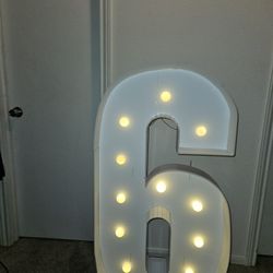 Led Number 4 Ft 