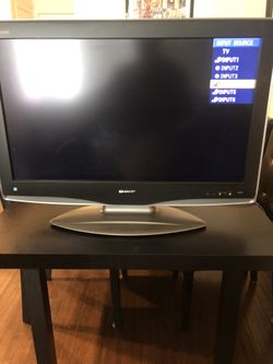 32” Sharp Aquos flat screen TV