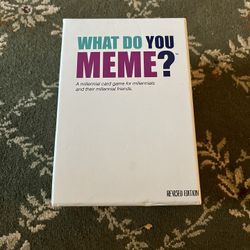 What Do You Meme? Game