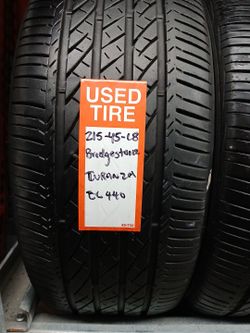 Pair 215 45 18 Bridgestone Turanza