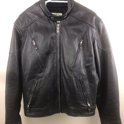 Wilson Open Road Leather Biker Jacket XL