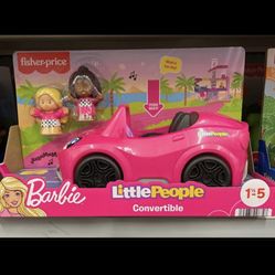 New! Little People Barbie Convertible