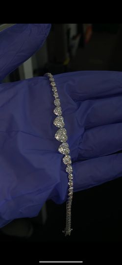 925 Moissanite Diamond Bracelet 