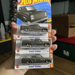 Hotwheels “83 CHEVY" SILVERADO $7each 