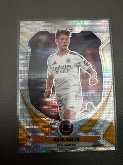 No.158 Arda Güler card 2025 Panini Prizm FIFA Club World Cup diamond parallel