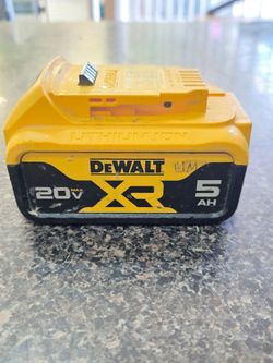DeWalt 20V 5AH Battery
