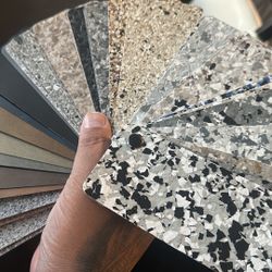 Trabajos De Epoxy Flakes 