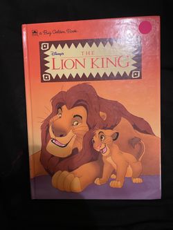 🦁 THE LION KING — 1994 BIG GOLDEN BOOK