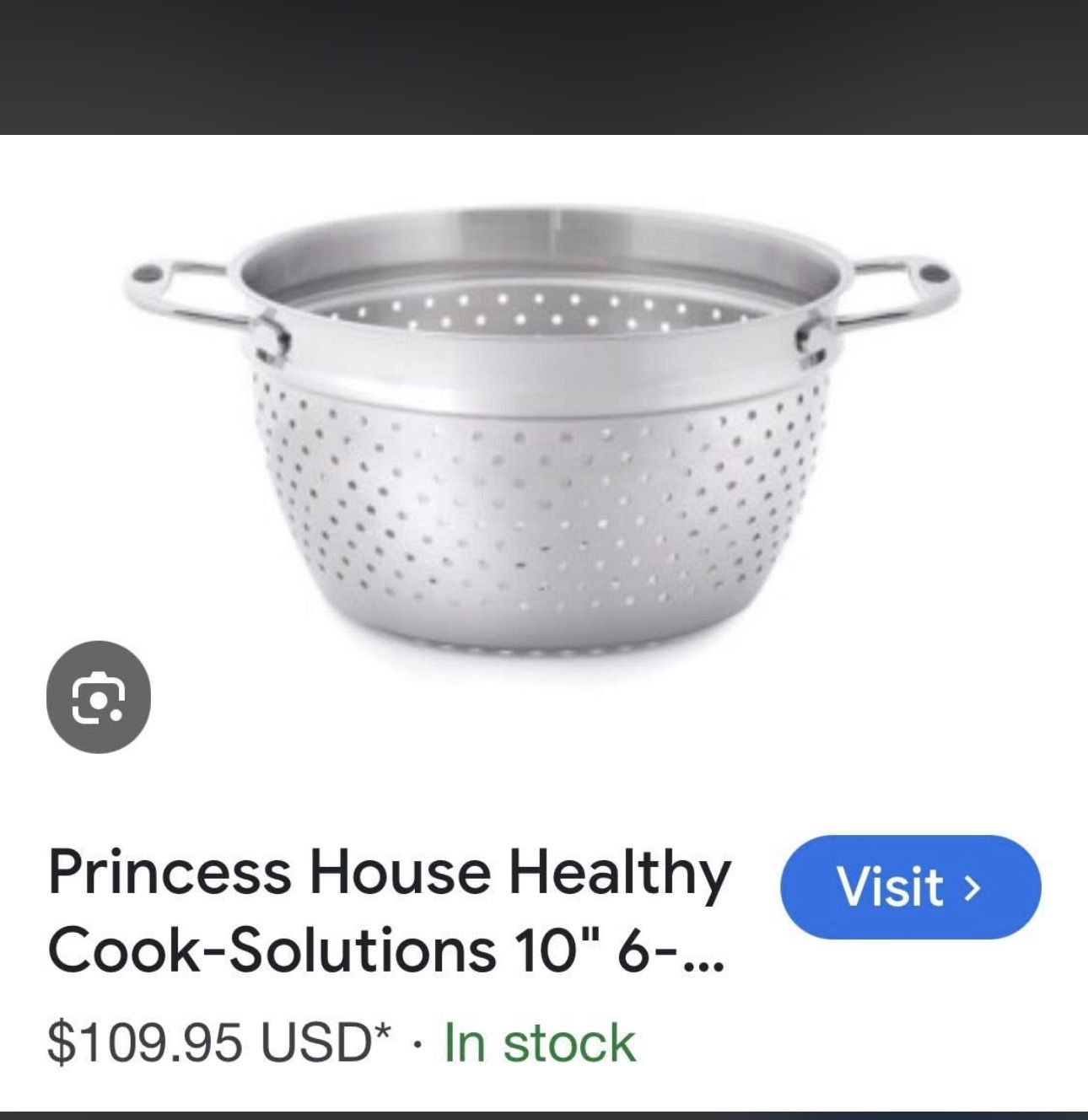 Princess House Colador