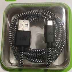 Mytech 6 ft charging & sync cable Micro USB Braided Cord