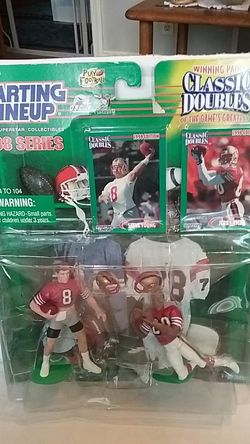 1998 Steve Young Jerry Rice Classic Doubles Starting Lineup San Francisco 49ers
