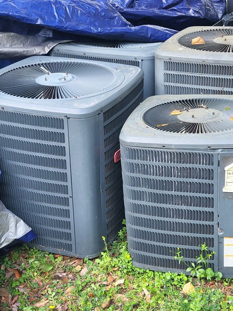 Used Ac units (3) 3ton ac units. and (1) 2 ton Ac unit. 410 and r22
