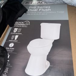 Glacier Bathroom Toilet 