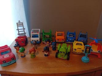 Fisher-Price Little People Vehicles & Figures Lot
