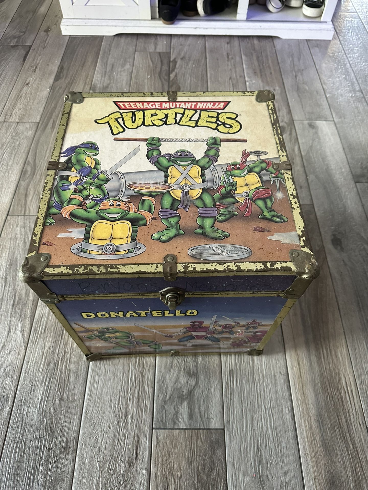Ninja Turtles Kids Toys Storage Box . 