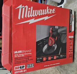 Milwaukee M12 Drain Cleaning Air Gun Kit (2572B-21)
