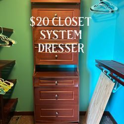 Closet System Chest Of Drawers Dresser