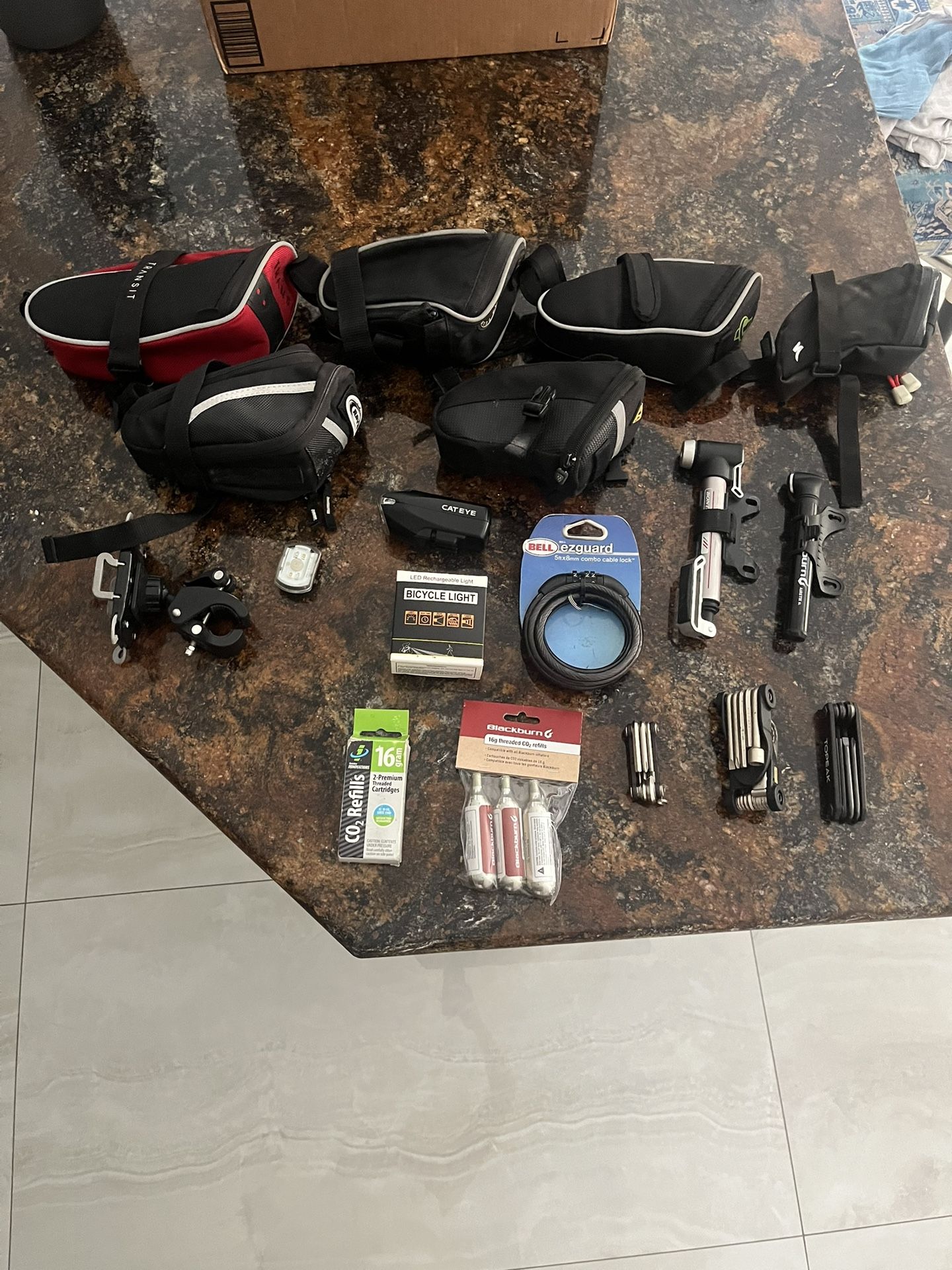 Bike Parts And Accessories $10 Each