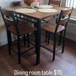 Dining Table And Chairs 