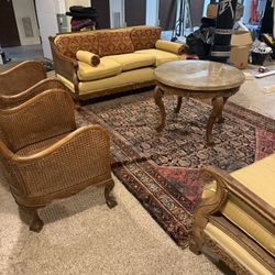 Antique Furniture And Rug
