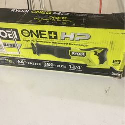 ryobi 18v HP reciprocating saw