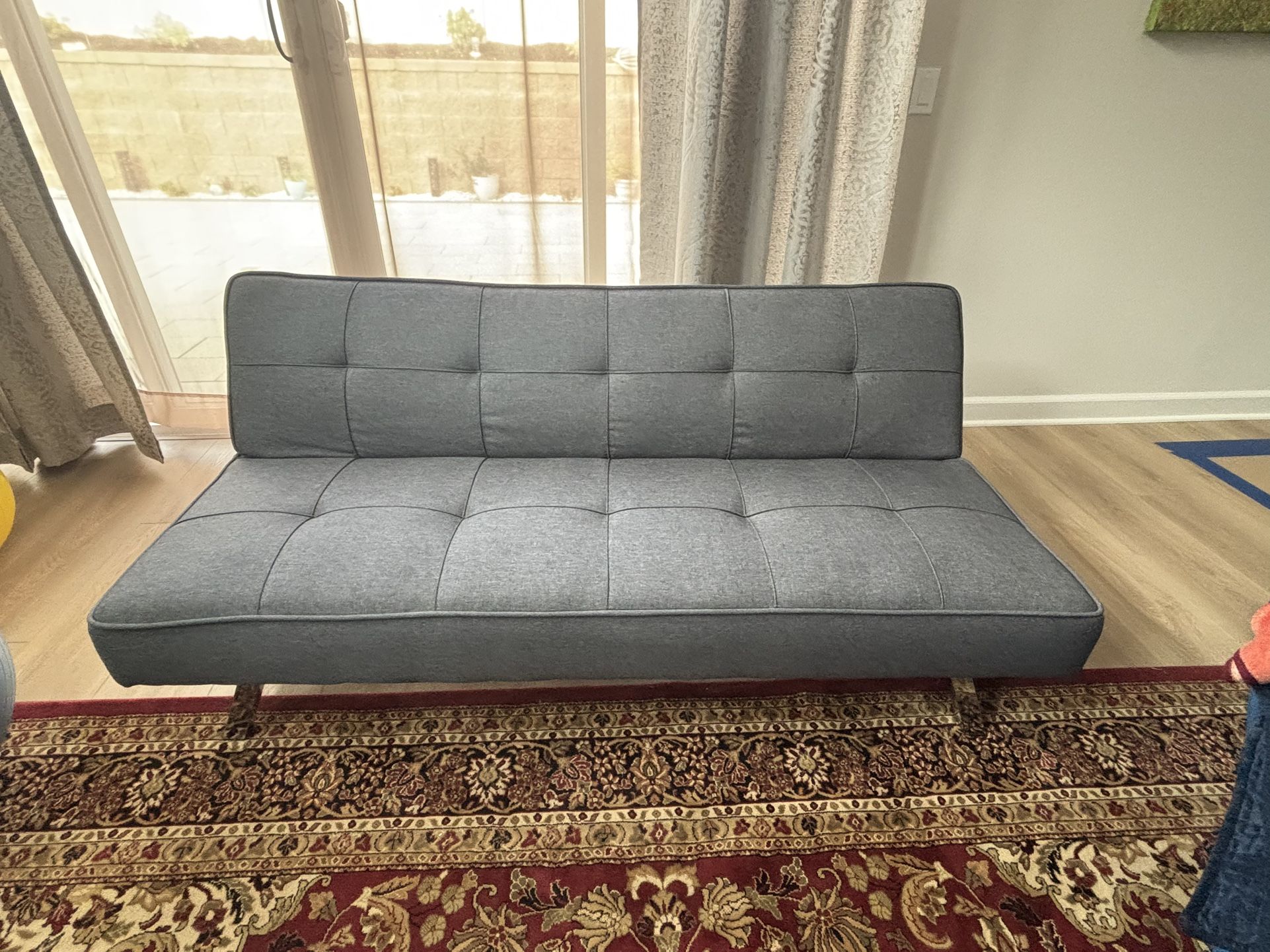 Best Offer! Futon/ Convertible Sofa Or Bed By Serta Very Good Condition