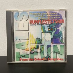 Tales R Fun Rumplestiltskin CD Grimm’s Fairytales Vintage Kids Audiobook 1997