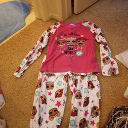 LOL Pj Set Girls Size 12