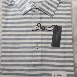 Mens large Royal oxford Parker turtleson polo