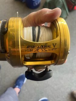 Penn visx 16 2speed used 80 pound spectra. 375