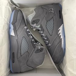 Jordan 5 Wolf Grey 2026 Size 12M 10.5M 10M 8.5M