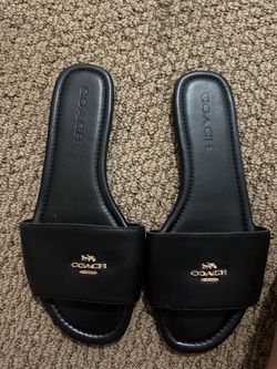 coach sandals size 7.5