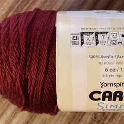 Yarn - Burgundy 