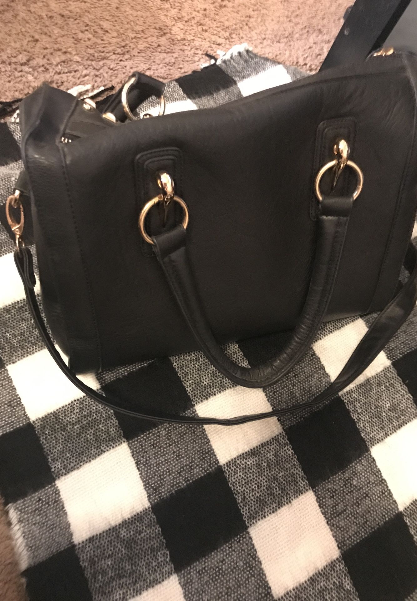 Wilson’s leather studded purse