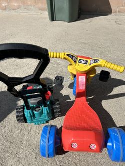Toddler Bike & Lawnmower Toy