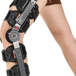 Hinged Knee Brace Support 