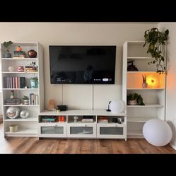 Ikea Tv Stand/Bookcases