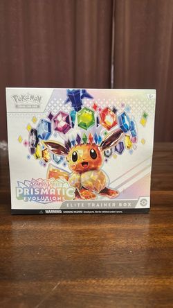 Prismatic evolution etb unopened