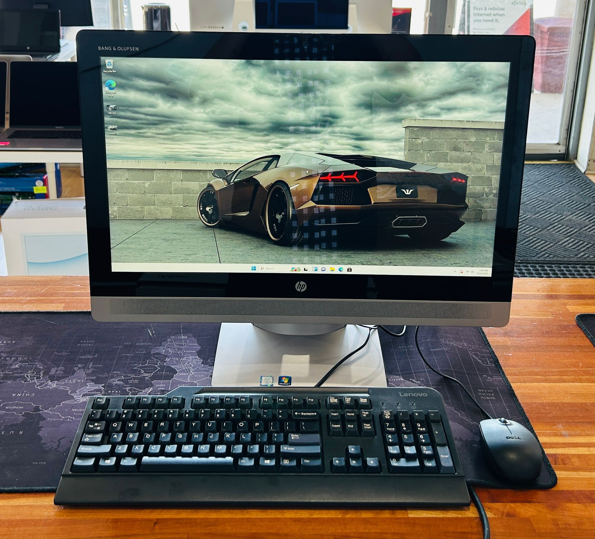 HP EliteOne 800 G2 23” All IN ONE PC Touchscreen Core i5 8GB 256GB SSD Windows 11
