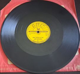 Jerry Lee Lewis 1957 Sun Record Co. 78rpm "Great Balls of Fire/You Win Again" EX