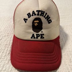 BAPE College Mesh Cap