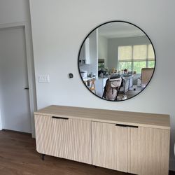 Coastal Oak 4 Door Sideboard