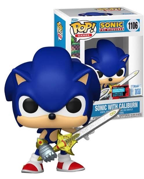 Funko POP! Sonic The Hedgehog 1106 limited edition